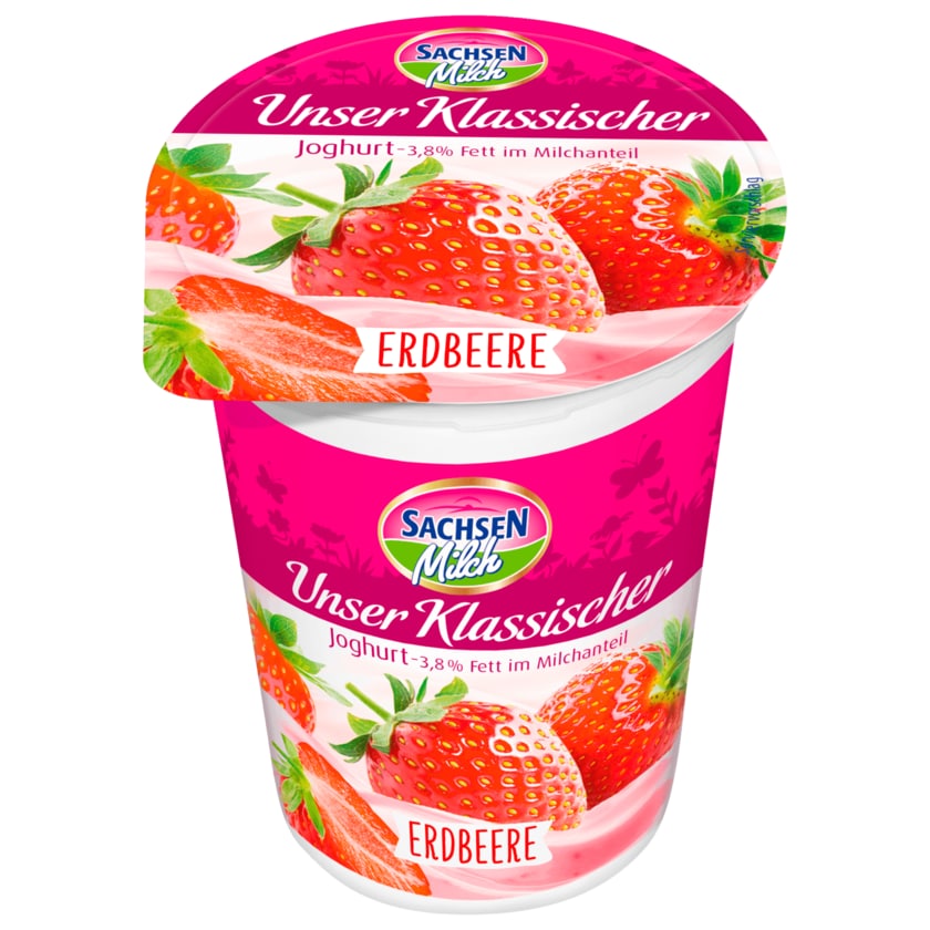 Sachsenmilch Joghurt Erdbeere 200g
